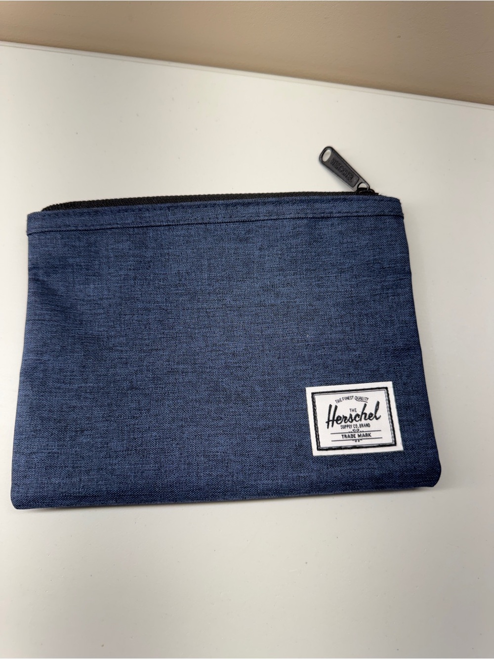 Herschel Westjet dark blue Zip Pouch small